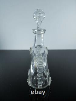 Ancienne Carafe Whisky Cognac Cristal Modelé Remy Martin Baccarat Signe