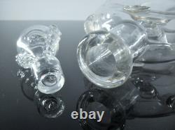 Ancienne Carafe Whisky Cognac Cristal Modelé Remy Martin Baccarat Signe