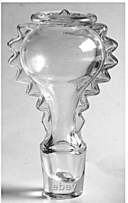 Ancienne Carafe Whisky Cognac Cristal Modelé Remy Martin Baccarat Signe