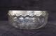 Ancienne Coupe Baccarat cristal taill&eacute; monture en argent massif poin&ccedil;on minerve