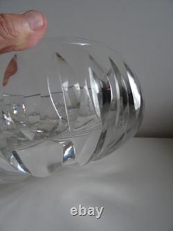 Ancienne Coupe Centre de Table Cristal Taillé Saint Louis France Ø 25 cm