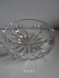 Ancienne Coupe Centre de Table Cristal Taillé Saint Louis France Ø 25 cm
