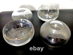 Ancienne Coupes A Dessert En Cristal Signé Cristal Sèvres France