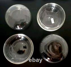 Ancienne Coupes A Dessert En Cristal Signé Cristal Sèvres France