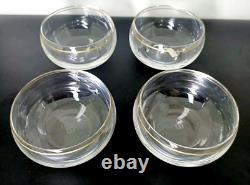 Ancienne Coupes A Dessert En Cristal Signé Cristal Sèvres France