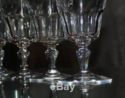 Ancienne Grand 6 Verres En Cristal De Baccarat Signe Offre Disponible