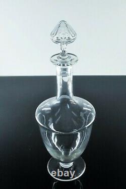 Ancienne Grand Carafe A Vin Cristal Souffle Modele Haut Brion Baccarat Signe