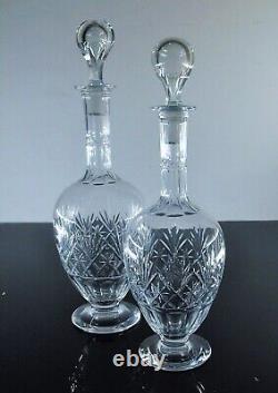 Ancienne Grand Carafe A Vin En Cristal Taille Massenet Sapho Tivoli St Louis