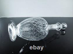 Ancienne Grand Carafe A Vin En Cristal Taille Massenet Sapho Tivoli St Louis