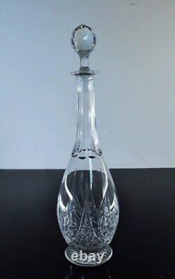 Ancienne Grand Carafe En Cristal Taille Modelé Epron Baccarat Avant 1936 H 37cm