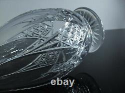 Ancienne Grand Carafe En Cristal Taille Modelé Epron Baccarat Avant 1936 H 37cm