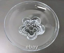 Ancienne Grande Coupe En Cristal Signé DAUM France