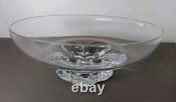 Ancienne Grande Coupe En Cristal Signé DAUM France