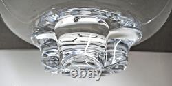 Ancienne Grande Coupe En Cristal Signé DAUM France