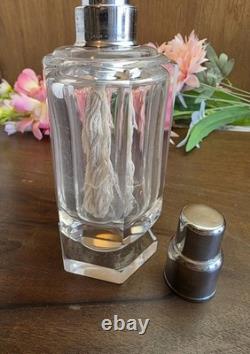 Ancienne Lampe Berger BACCARAT Modèle Q LONGUE Cristal taillé de 1928-1957