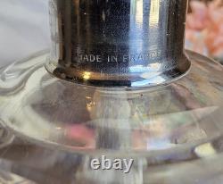 Ancienne Lampe Berger BACCARAT Modèle Q LONGUE Cristal taillé de 1928-1957