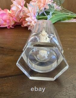 Ancienne Lampe Berger BACCARAT Modèle Q LONGUE Cristal taillé de 1928-1957