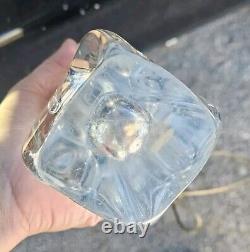 Ancienne Lampe En Cristal Signee Daum Crystal Lamp Kristall Lampe