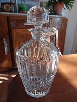 Ancienne carafe en cristal saint louis baccarat