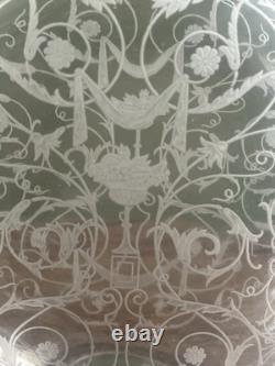 Ancienne carafe en cristal signé Baccarat modèle Michel Ange Michelangelo