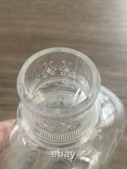 Ancienne carafe en cristal signé Baccarat modèle Michel Ange Michelangelo