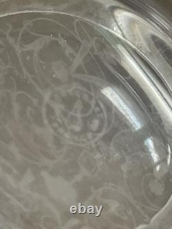 Ancienne carafe en cristal signé Baccarat modèle Michel Ange Michelangelo