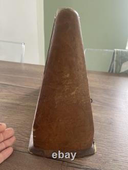 Ancienne cave à liqueur en cristal doré Baccarat époque fin XIX siècle
