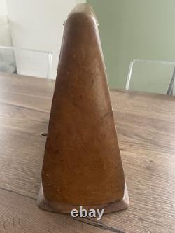 Ancienne cave à liqueur en cristal doré Baccarat époque fin XIX siècle