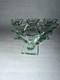 Ancienne coupes verre en cristal Daum Nancy France art deco