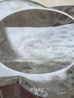 Ancienne sculpture en cristal de Saint Louis pour le 225 eme anniversaire