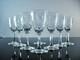 Anciennes 10 Verres A Vin Blanc Porto Cristal Taille Lorraine Lemberg Les Bitche