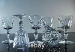 Anciennes 12 Verres A Vin En Cristal Modele Ile De France Baccarat Signe Et Boit