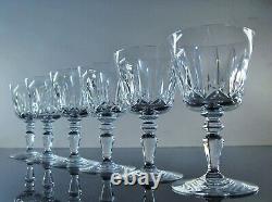 Anciennes 12 Verres A Vin En Cristal Modele Ile De France Baccarat Signe Et Boit