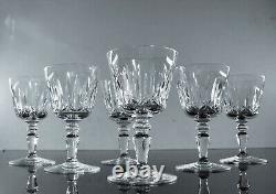 Anciennes 12 Verres A Vin En Cristal Modele Ile De France Baccarat Signe Et Boit