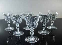Anciennes 12 Verres A Vin En Cristal Modele Ile De France Baccarat Signe Et Boit