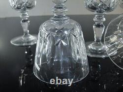 Anciennes 12 Verres A Vin En Cristal Modele Ile De France Baccarat Signe Et Boit
