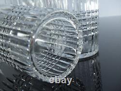 Anciennes 6 Gobelets Verres En Cristal Taille Modele Nancy Baccarat 2 P. Signe