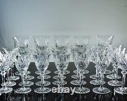 Anciennes 6 Verres A Vin Cristal Taille Soufle Modele Sammy Taille St Louis 15,5