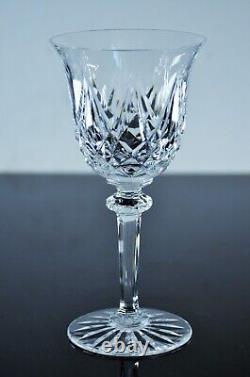 Anciennes 6 Verres A Vin Cristal Taille Soufle Modele Sammy Taille St Louis 15,5