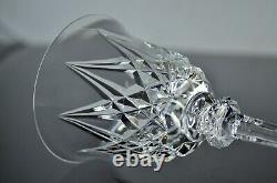 Anciennes 6 Verres A Vin Cristal Taille Soufle Modele Sammy Taille St Louis 15,5