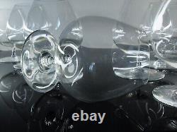 Anciennes 8 Tres Grand XXL Verres A Cognac Degustation Cristal Baccarat Signe