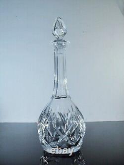 Anciennes Carafe A Vin Eau En Cristal Modele Monako Taille St Louis Signe