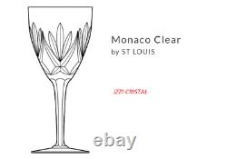 Anciennes Carafe A Vin Eau En Cristal Modele Monako Taille St Louis Signe