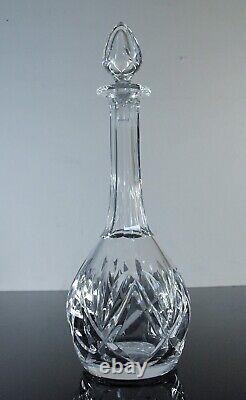 Anciennes Carafe A Vin Eau En Cristal Modele Monako Taille St Louis Signe