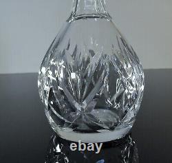 Anciennes Carafe A Vin Eau En Cristal Modele Monako Taille St Louis Signe