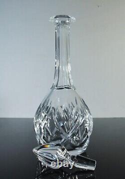 Anciennes Carafe A Vin Eau En Cristal Modele Monako Taille St Louis Signe