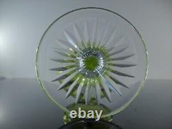 Anciennes Grand 6 Verres A Vin Cristal Couleur Modele Richelieu Baccarat Artdeco