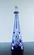 Art Déco Ancienne Carafe Cristal Double Taille Modelé Lagny Baccarat 1916