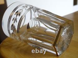 BACCARAT 1 ANCIEN VERRE GOBELET CRISTAL MODELE JONZAC GOLD ht 10,5 cm 18 cls