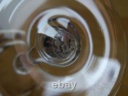 BACCARAT 4 ANCIENS VERRE A VIN ROUGE EN CRISTAL MODELE CAPRI ht 13,5 cm